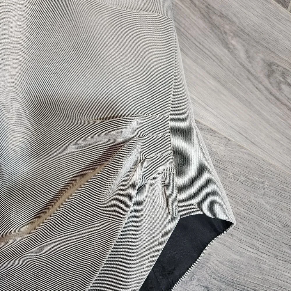 EUC Visage Gray Midi Skirt Set